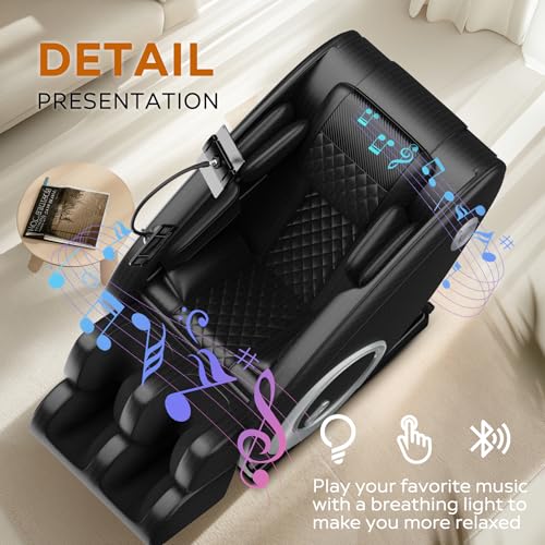 Massage Chair with Zero Gravity and Full Body Air Pressure O21459
