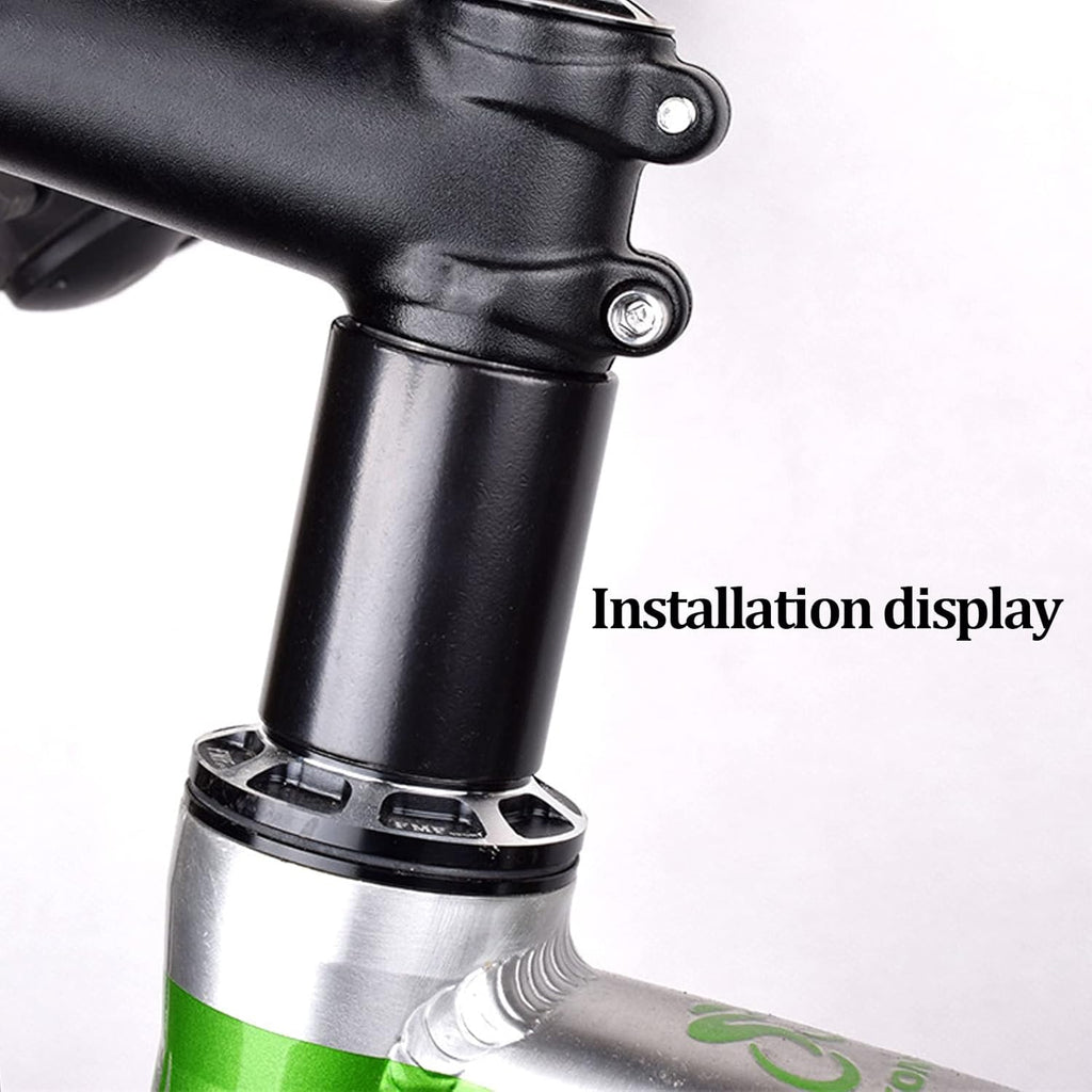 Black Aluminum Alloy 50mm Bicycle Headset Spacer F9180