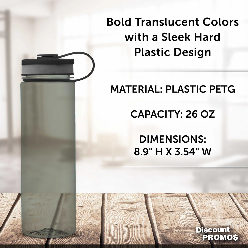 26 oz Set of 10 BPA Free Water Bottles Y420469