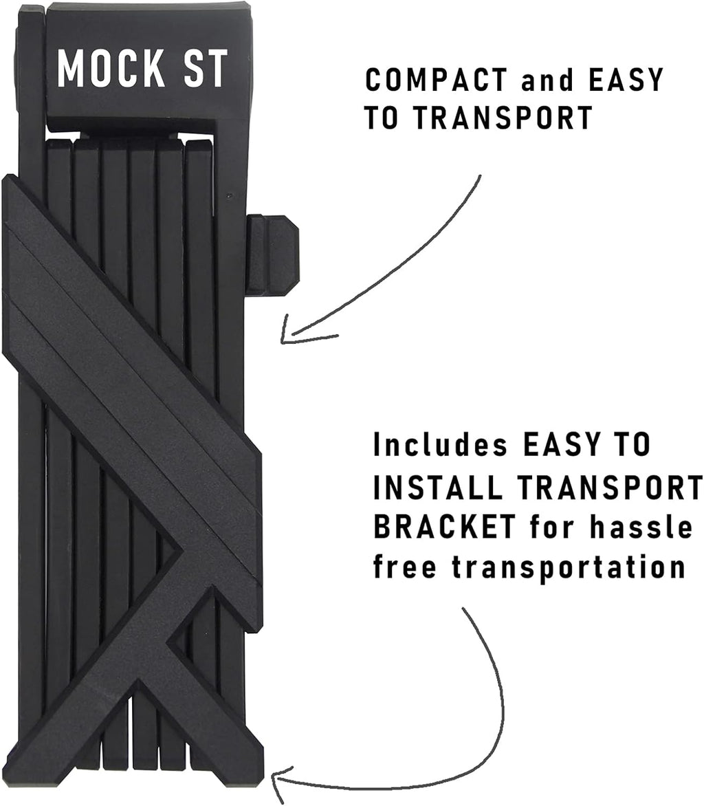 Bike Chain Folding Lock Pack of 2 D2620