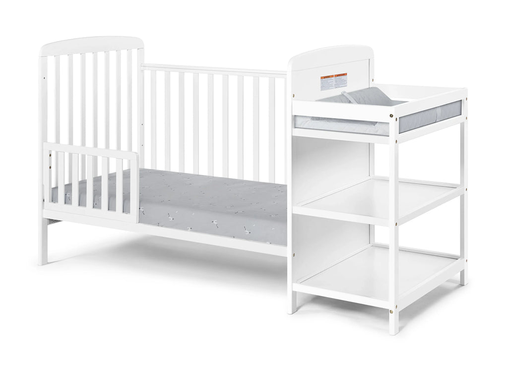 3-in-1 Convertible Crib and Changer Combo U340061