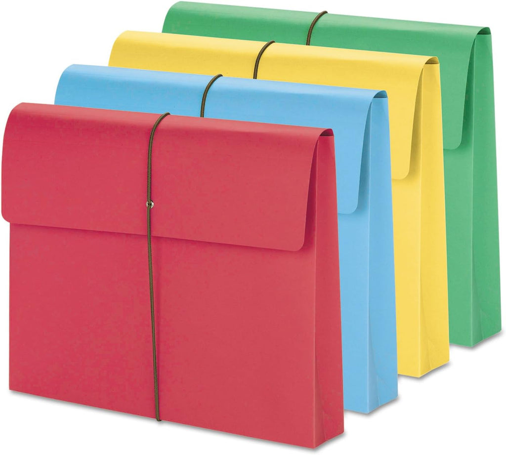 2-Inch Exp Wallet Elastic Cord Letter 50/Box X649961