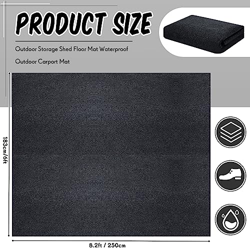 Waterproof Non Slip Outdoor Storage Shed Floor Mat W86803