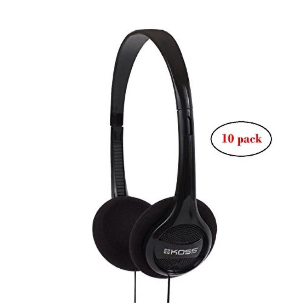 Black Lightweight Portable Headphones Q37206