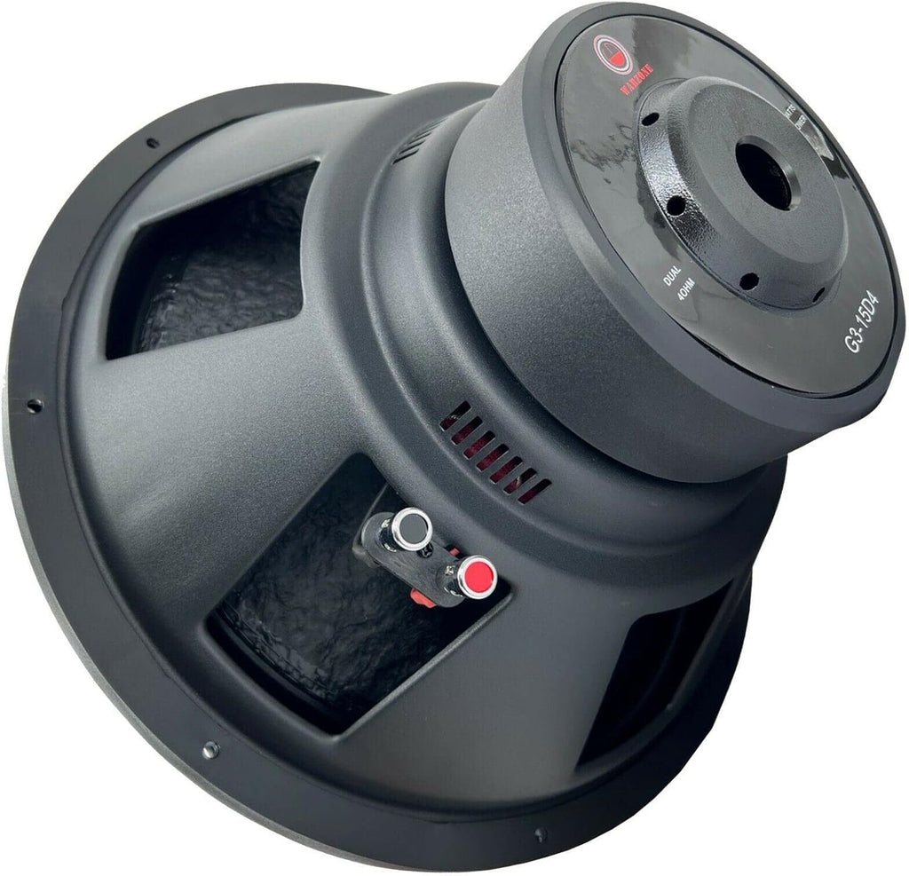 15 Inch 2400 Watt Car Audio Subwoofer 4 Ohm DVC Z304