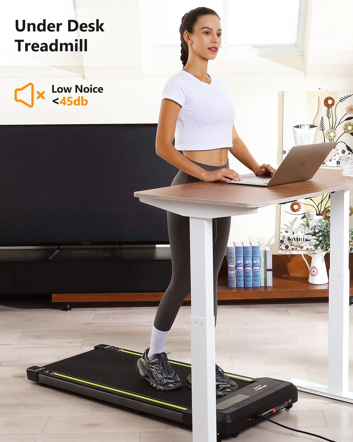 Treadmill 265 lb Capacity with LCD Display C1984