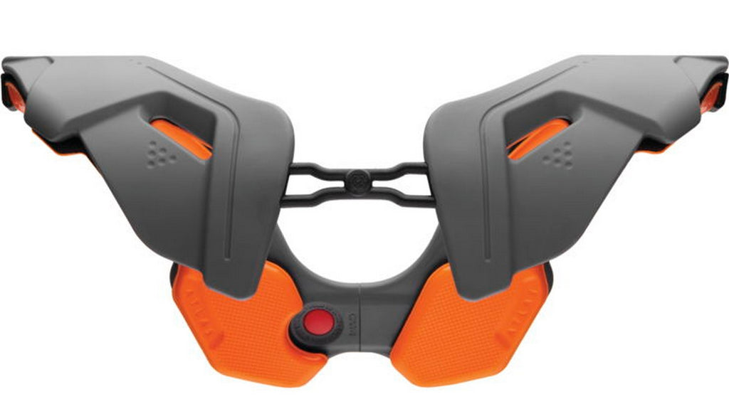 Offroad Neck Brace Gray/Orange LG/XL Y360564