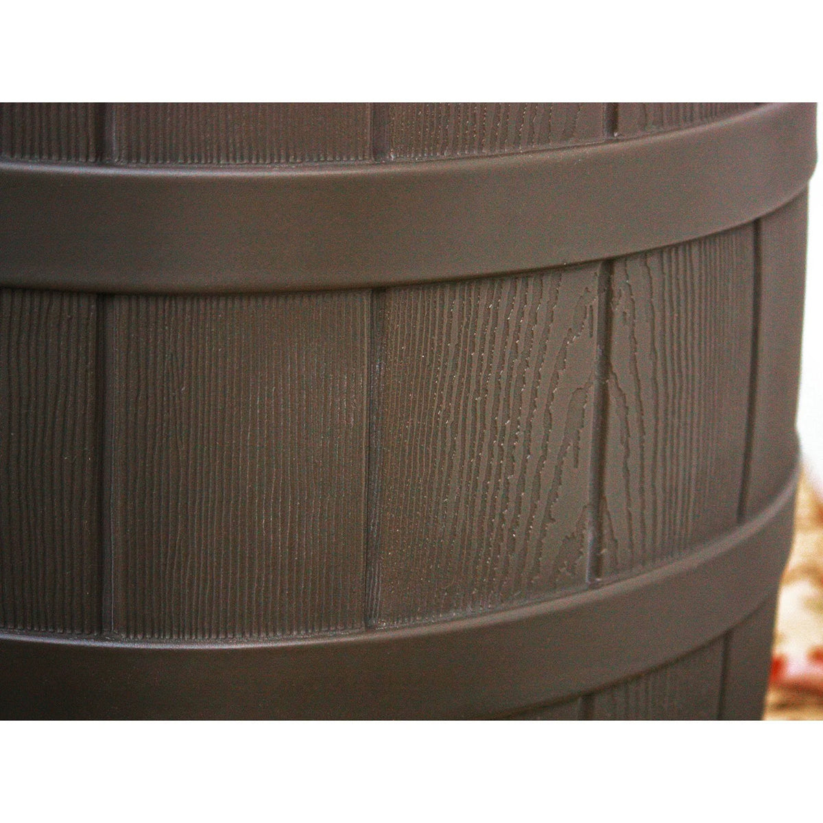 50 Gallon Plastic Rain Barrel with Brass Spigot (5 Pack) L734694