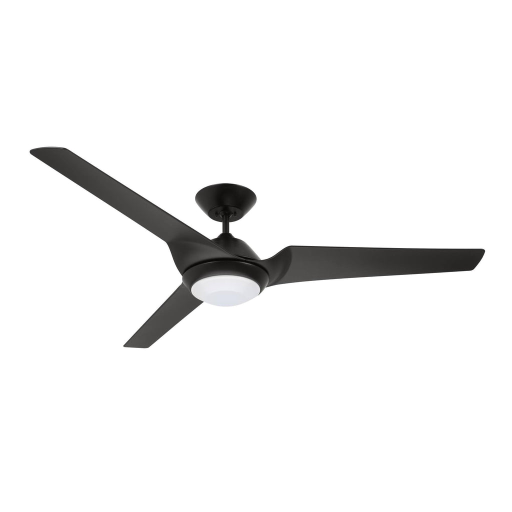 Black LED Ceiling Fan T725380
