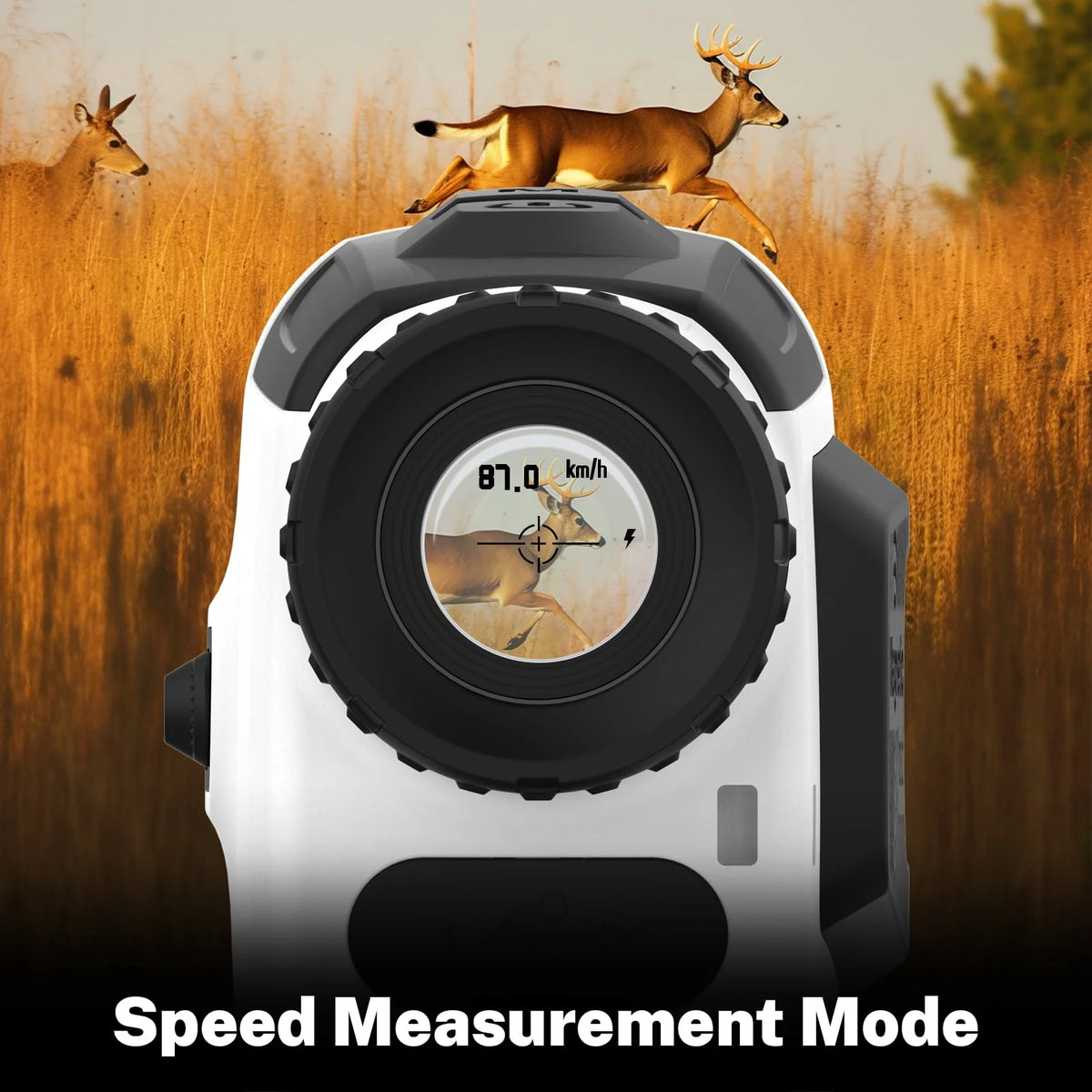 Laser Golf Rangefinder 900 Yards 7X Magnification with Slope Switch Z613200