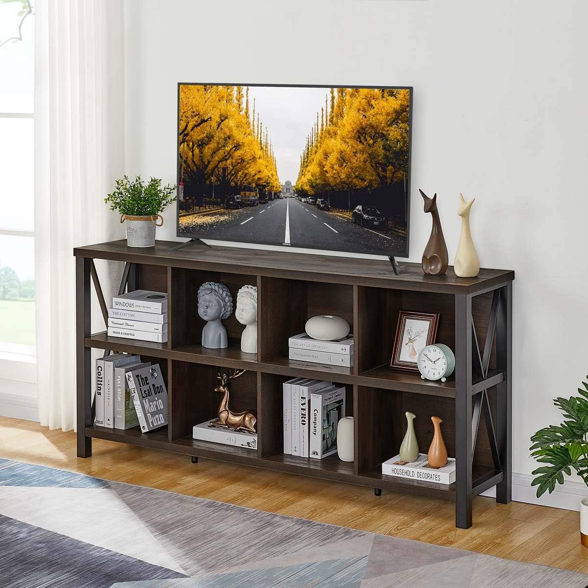8 Cube Storage Organizer Bookshelf Y9349