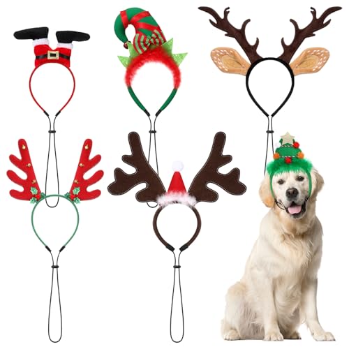 Christmas Pet Headband with Adjustable Rubber Band A656051