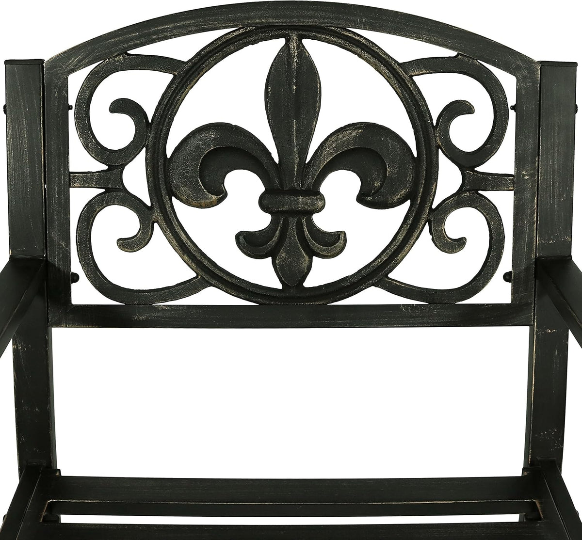 Cast Iron and Steel Outdoor Rocking Chair O590341