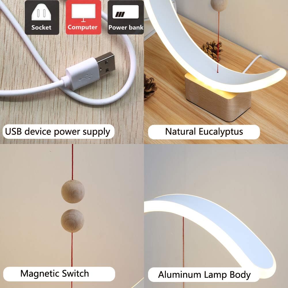 Wood LED Table Lamp U996