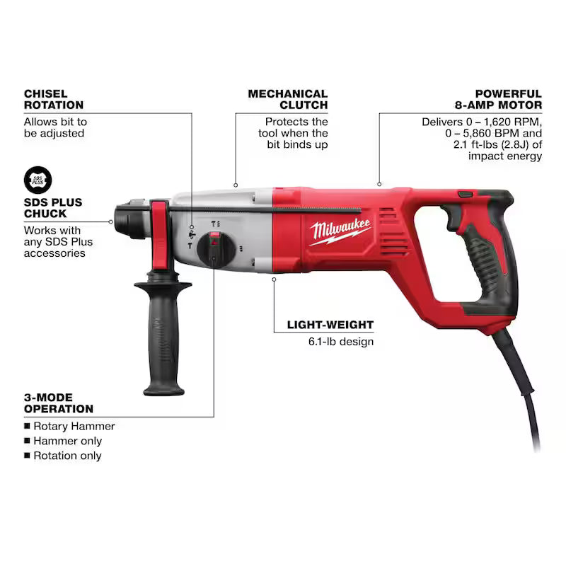 1 in. SDS Rotary Hammer O689906