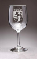 Irish Coat of Arms Wine Glasses Set of 4 Q21384