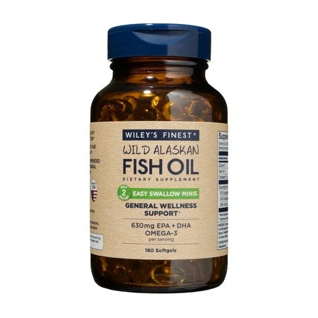 Wild Alaskan Fish Oil Minis 180 Softgel H219