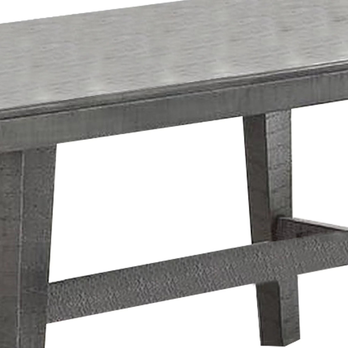 72 Inch Rectangular Dining Table with Flared Legs A3298