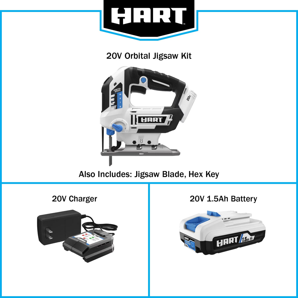 Cordless Orbital Jigsaw Kit T52989