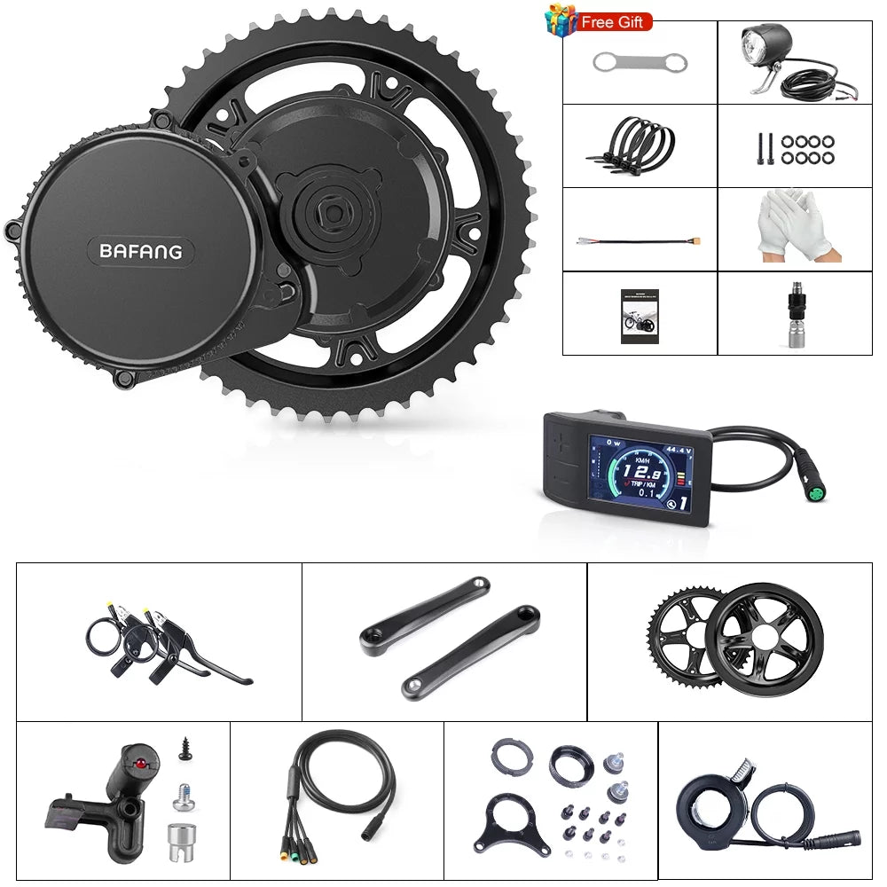 48V 750W Mid Drive Motor Ebike Conversion Kit E8249