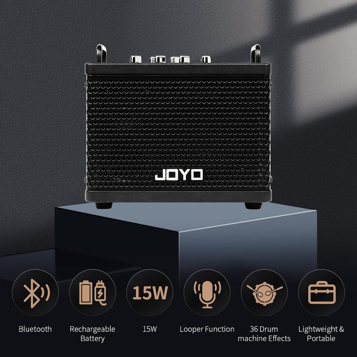 Digital Modeling Combo Amplifier Bundle with Audio Instrument Cable X752889