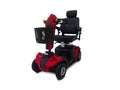 4 Wheel Electric Portable Travel Scooter, Red O550450