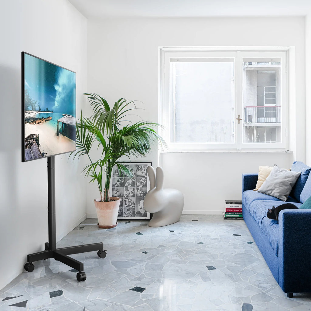 Mobile TV Stand up to 60 inch with Mount Cart W90579