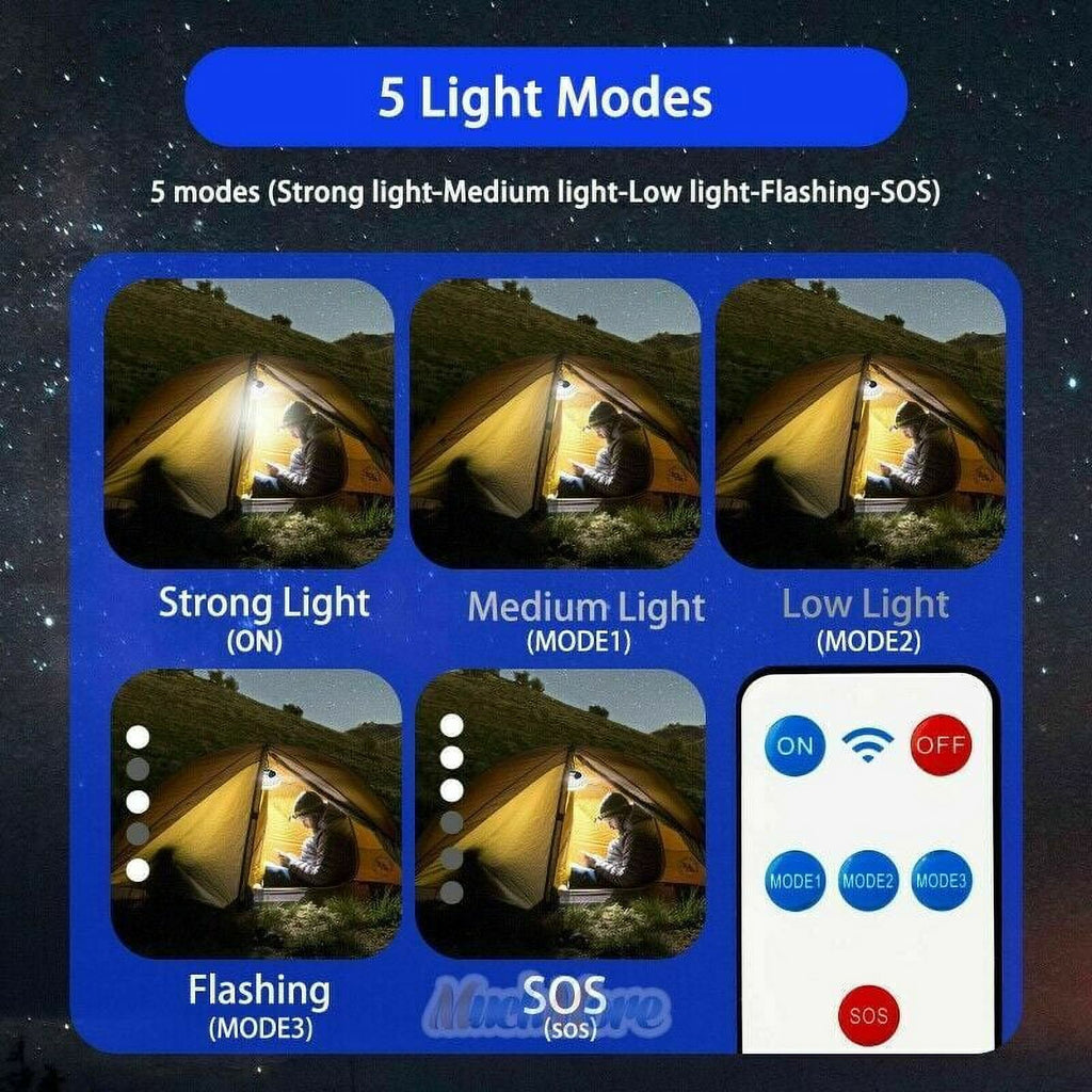 Rechargeable Camping Lantern Light with Remote Control G618834