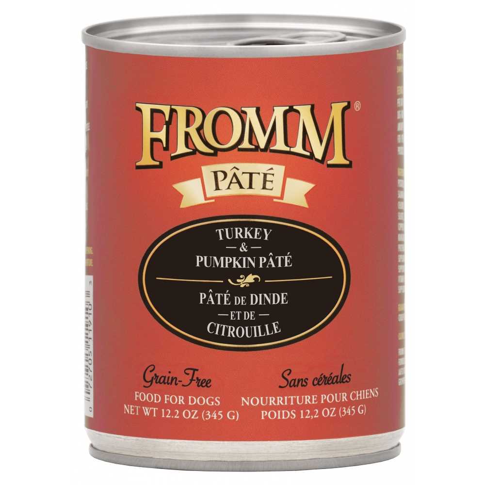 Turkey & Pumpkin Pate Grain Free Canned Dog Food, 12.2 oz, case of 12 K472012