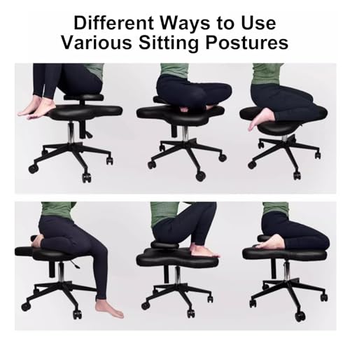 Ergonomic Kneeling Chair with Wheels, Height Adjustable G762