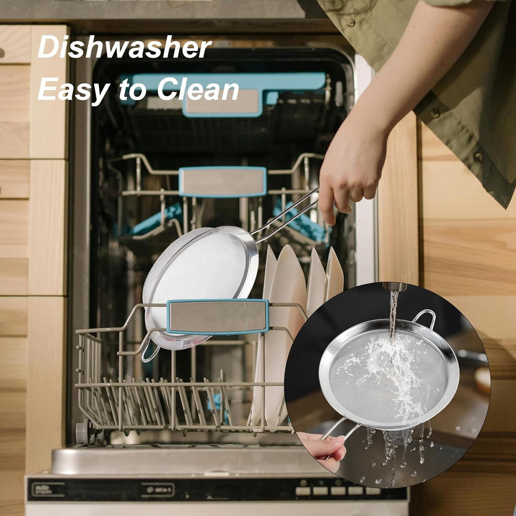Stainless Steel Fine Mesh Colander Sieve L7401