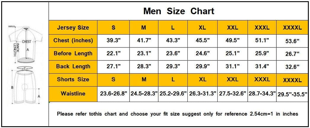 Yellow Short Sleeves Quick Dry Cycling Jersey E502