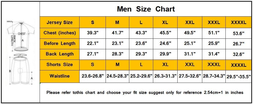 Yellow Short Sleeves Quick Dry Cycling Jersey E502