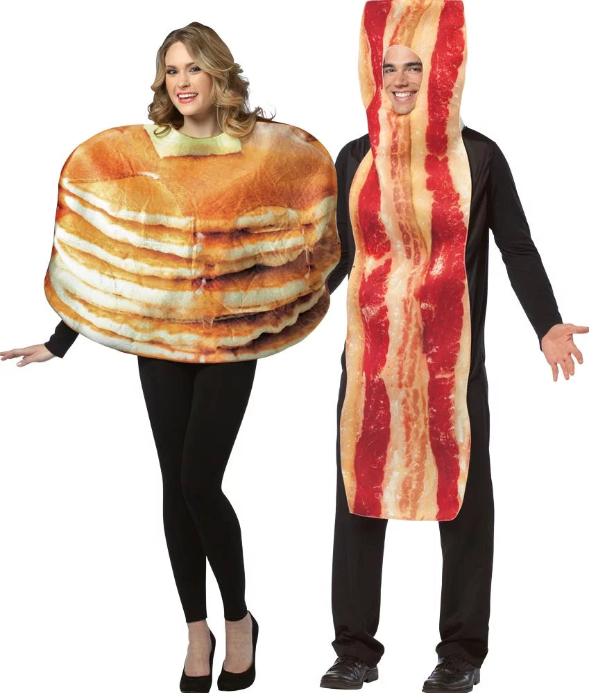 Pancake and Bacon Slice Couple B58397