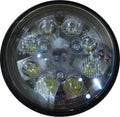 24W LED Sealed Round Hi/Lo Beam Flood/Spot Combo Off-Road Light Pack of 2 U93524