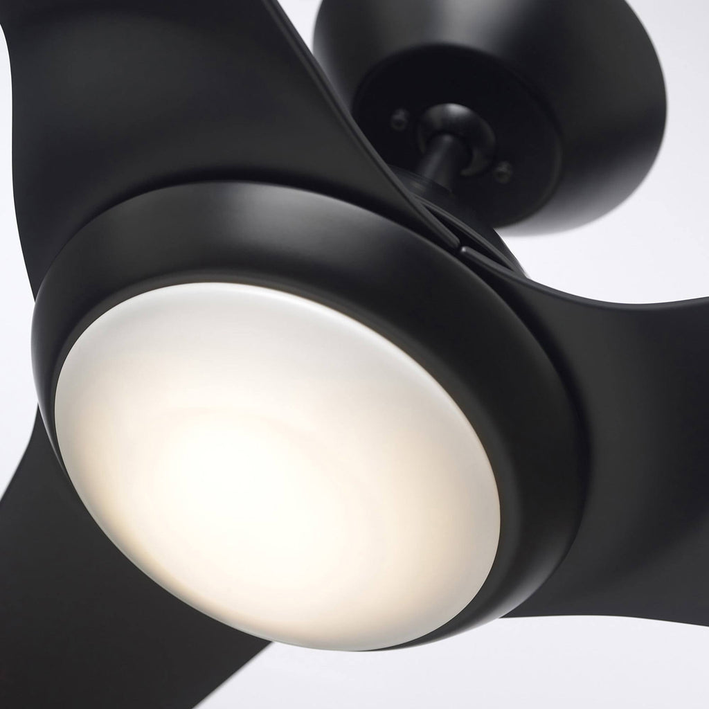 Black LED Ceiling Fan T725380