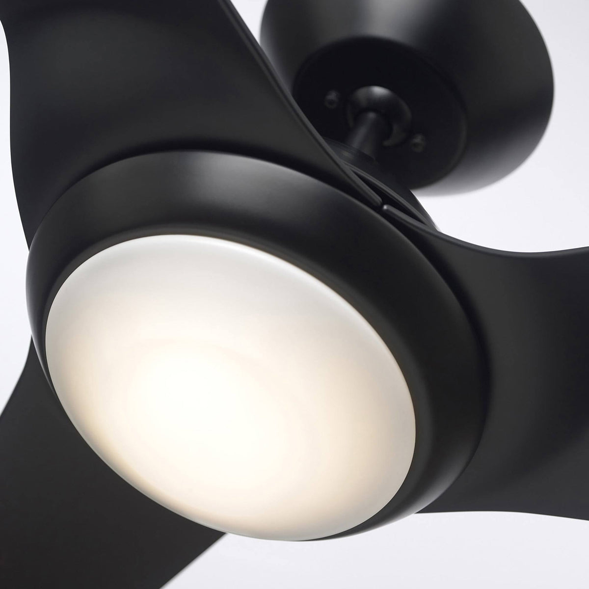 Black LED Ceiling Fan T725380