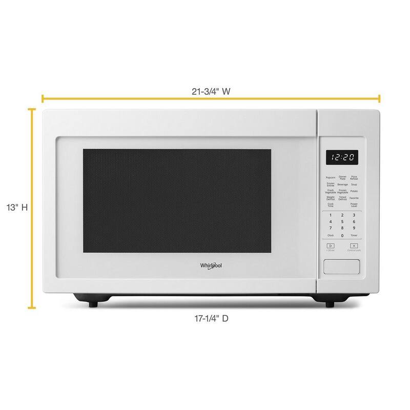 1.6 cu. ft. White Countertop Microwave Z96121