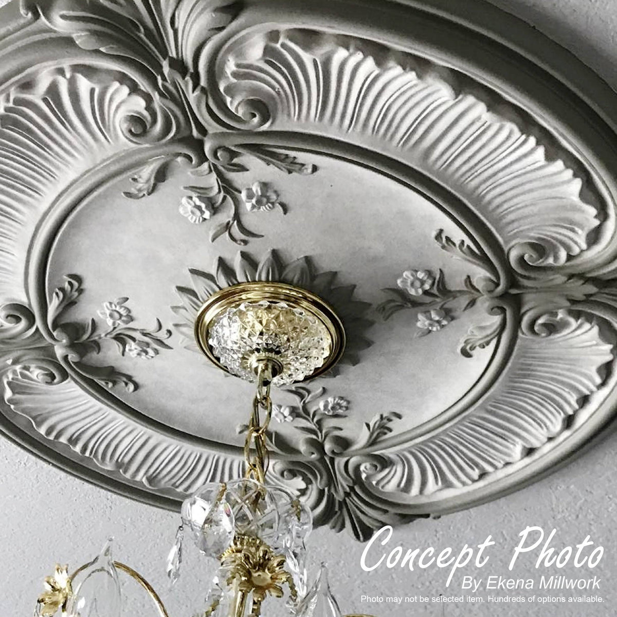 Golden Oak Leandros Ceiling Medallion K663