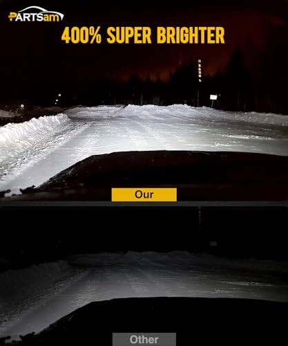 2PCS Rectangle 5x7 7x6 LED Headlights Hi/Low Sealed Beam R57455