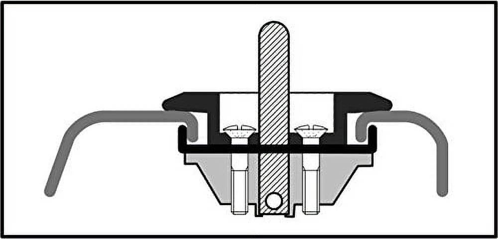RAM 09-17 Rail Cap Alteration Required Bull Ring 4066 - 1 pair K6238