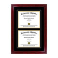 Double Diploma Frame with Double Matting J5494