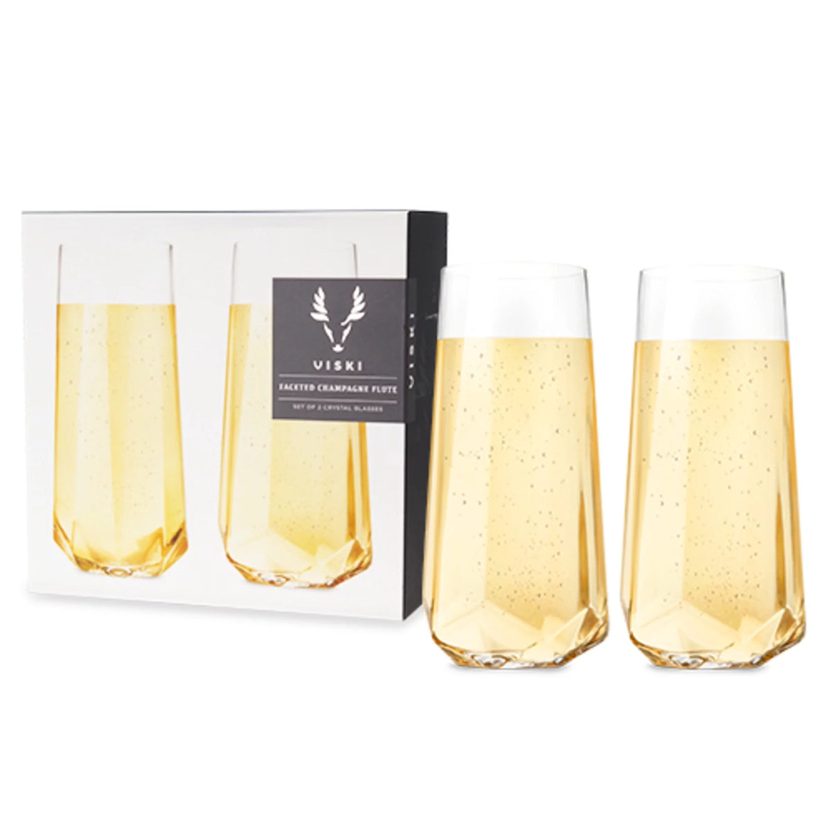 Crystal Champagne Flutes Gift Set M74430
