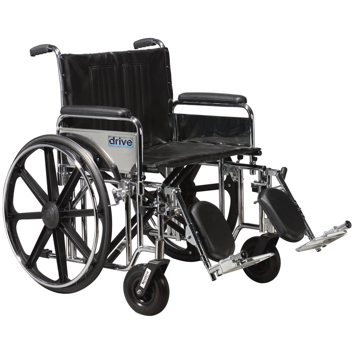 Extra Heavy Duty Wheelchair with Elevating Leg Rests L101548