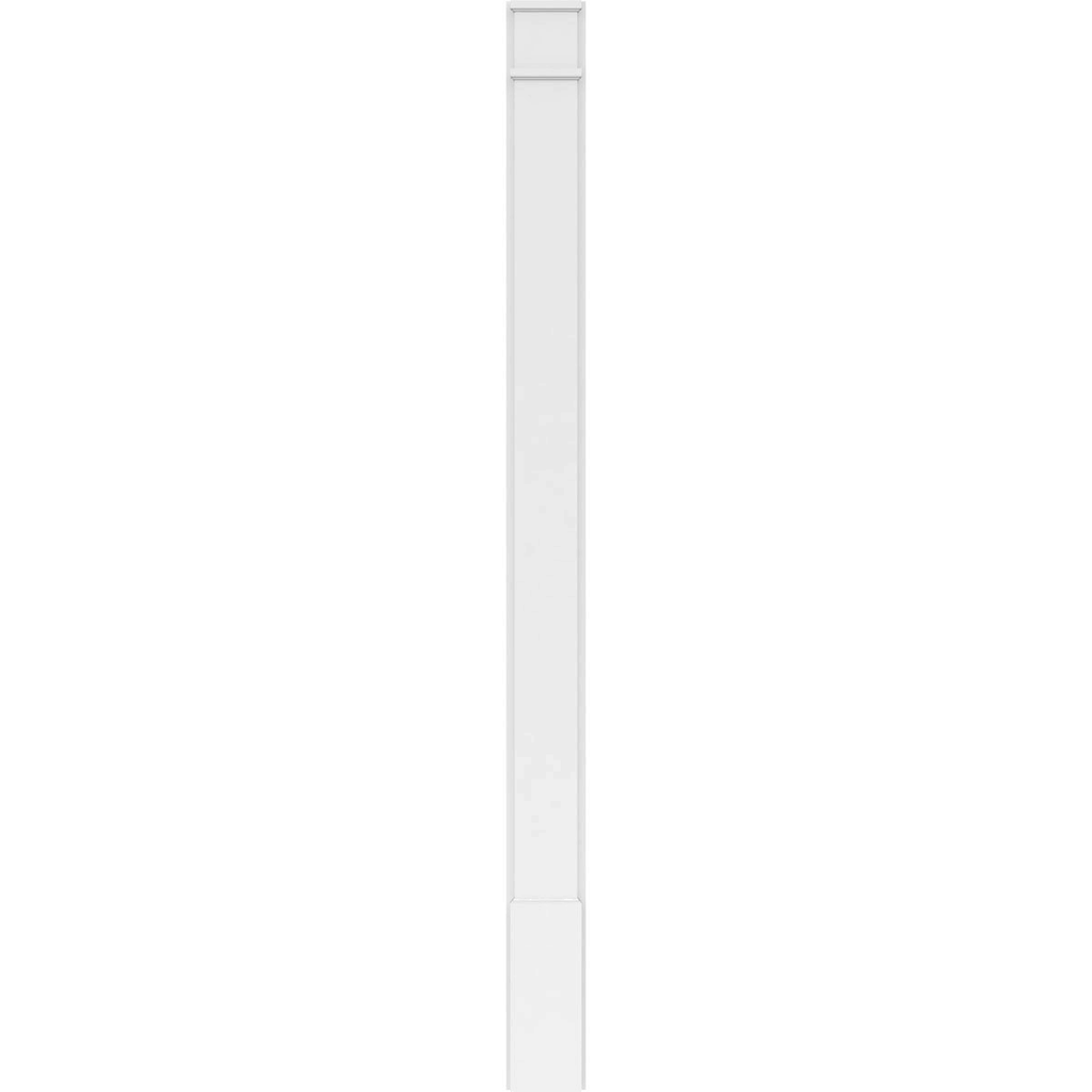 Plain PVC Pilaster with Capital and Base (Pair) P279714
