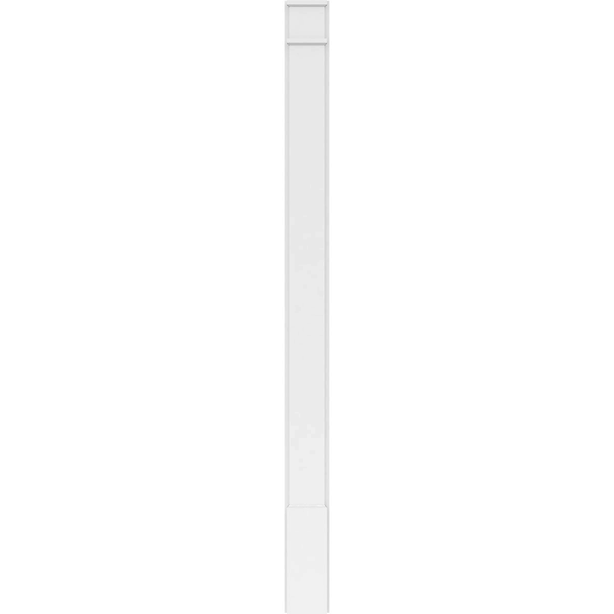 Plain PVC Pilaster with Capital and Base (Pair) P279714
