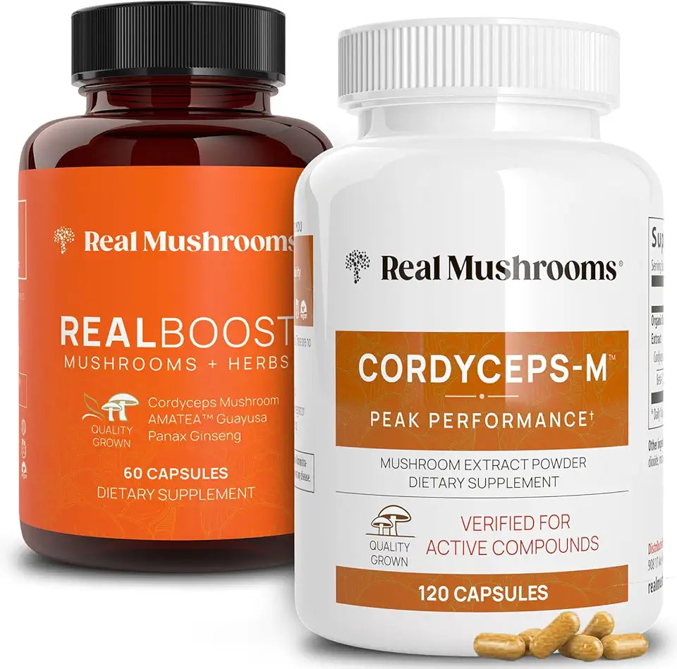 60ct and 120ct Mushroom Capsules Bundle E102