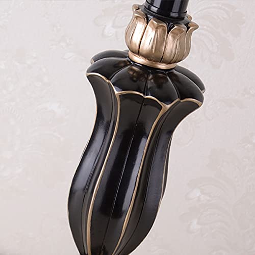 Black 22 Inch Fabric Lampshade Table Lamp N2214
