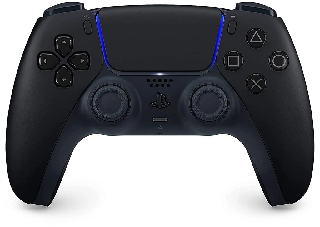 Playstation 5 Disc Version with Midnight Black Extra Controller and Microfiber Cleaning Cloth Bundle S75028