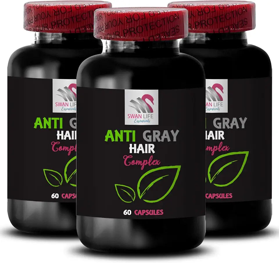 Gray Hair Supplement 180 Capsules U4541